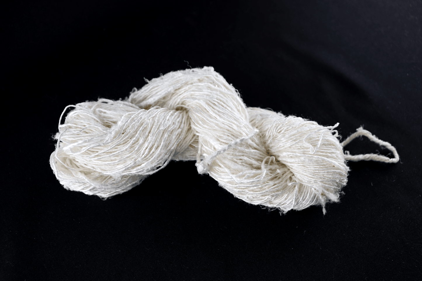 skein of white yarn