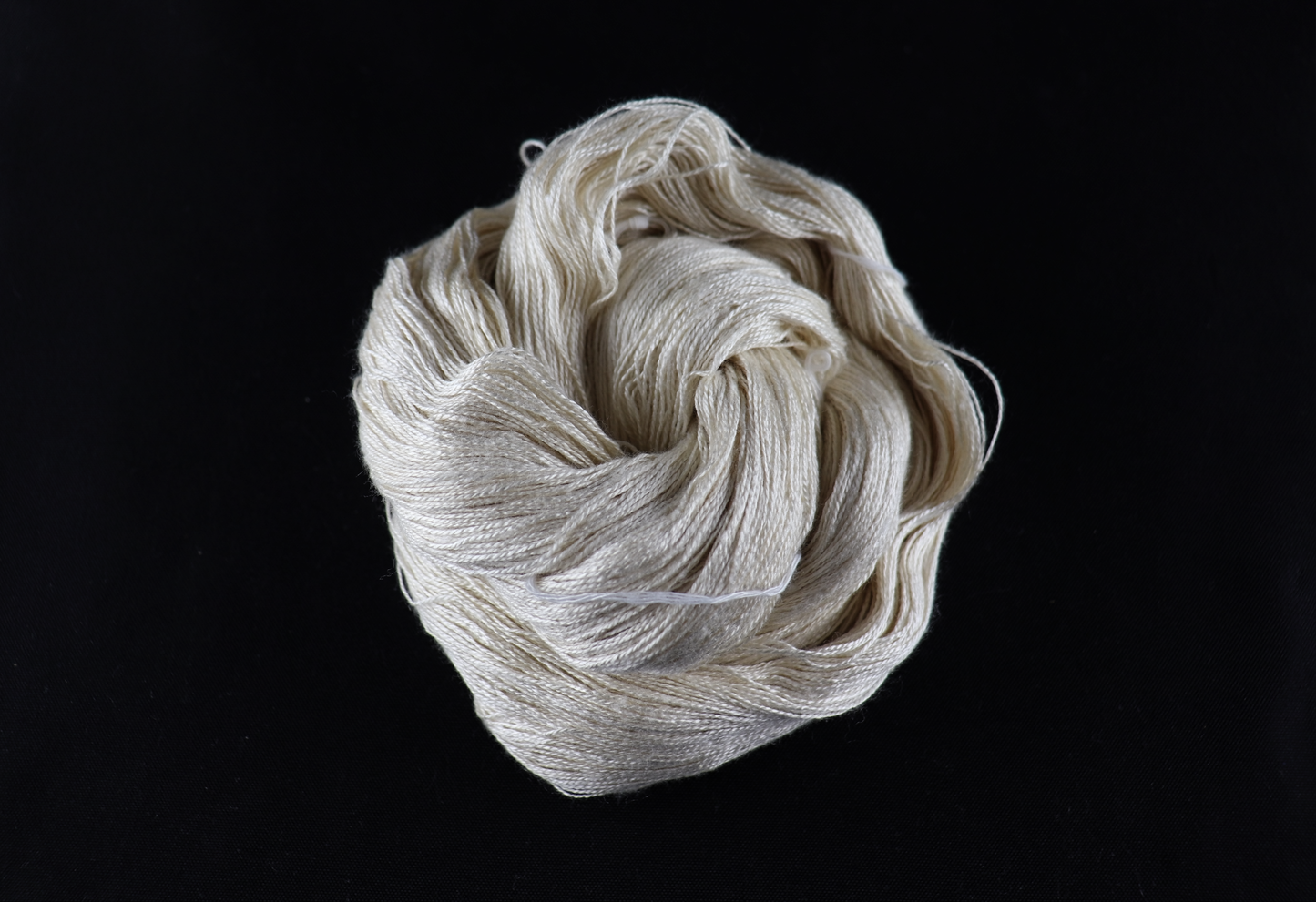skein of white yarn