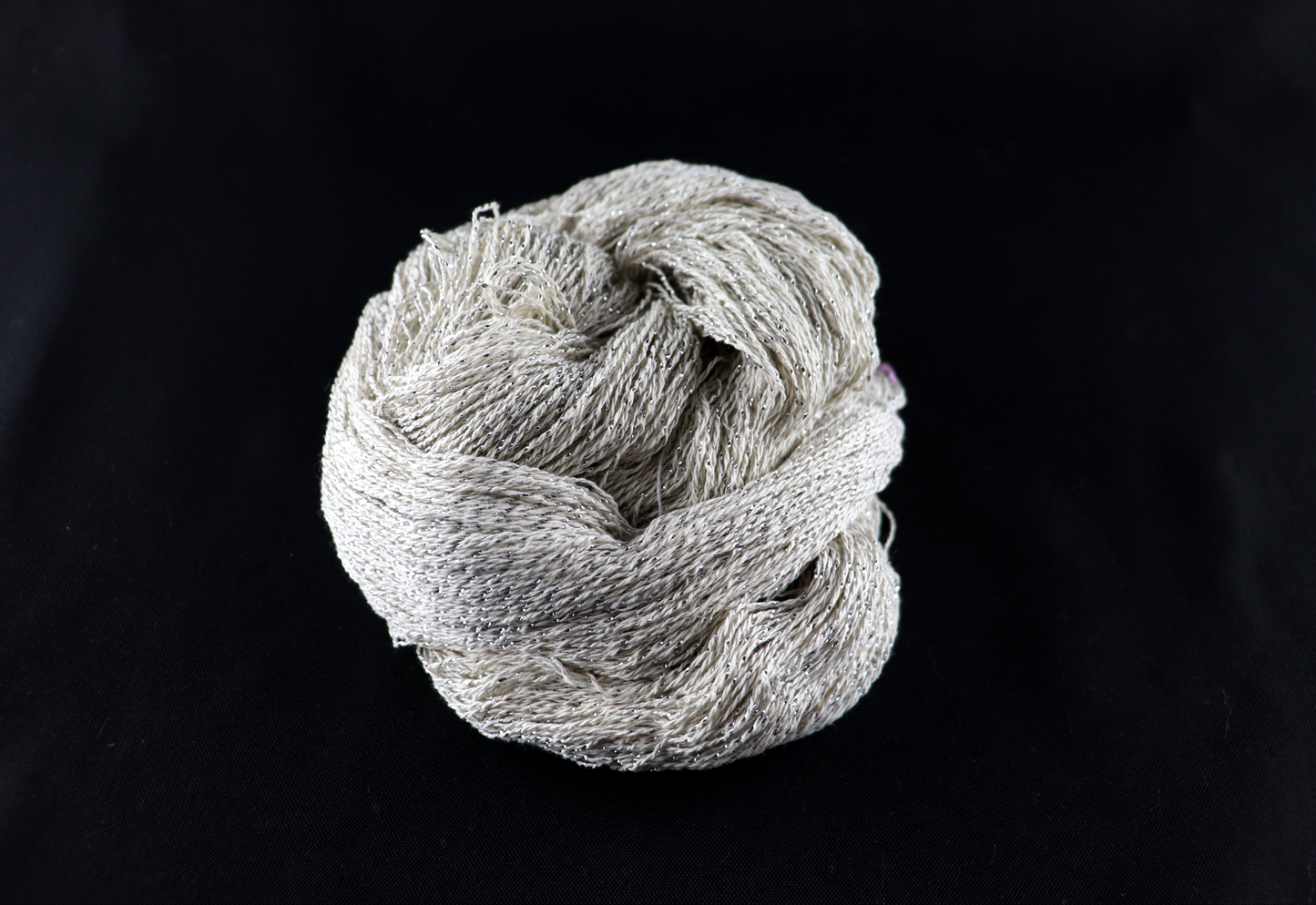 skein of white yarn
