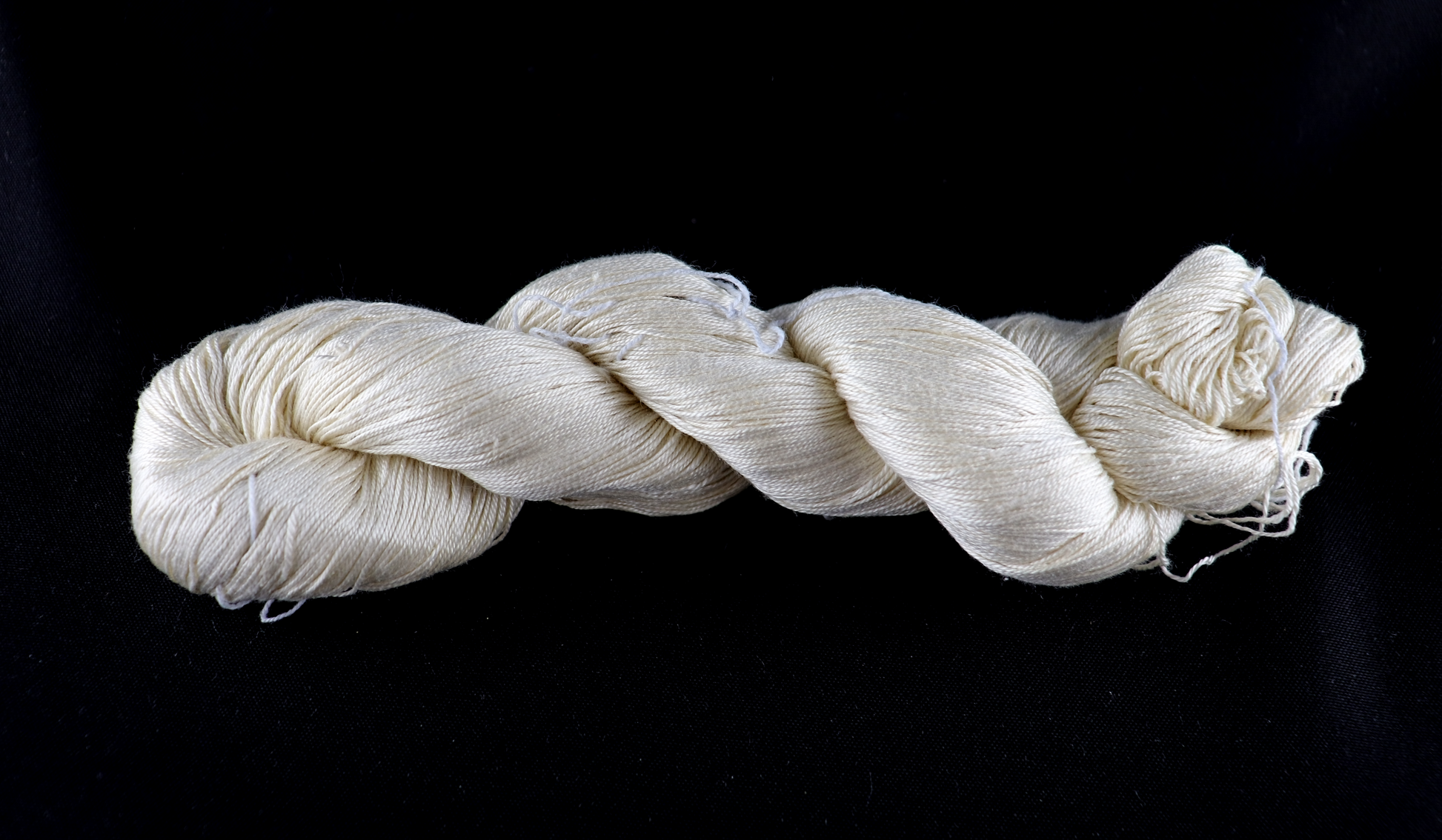 skein of white yarn