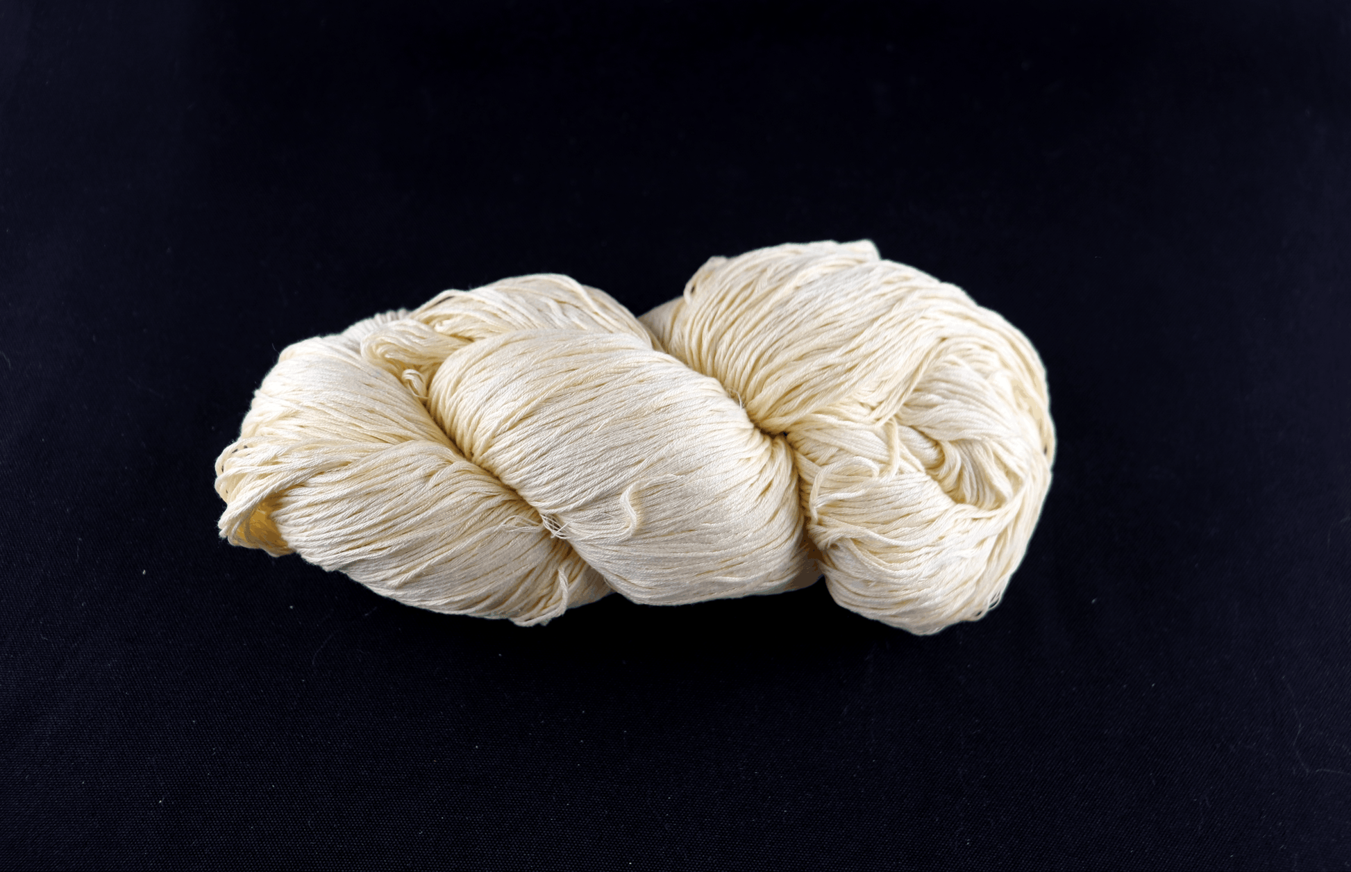 skein of white yarn