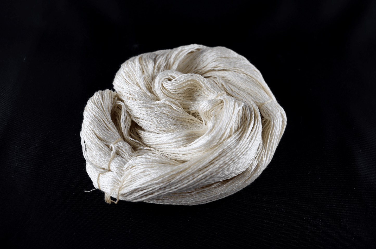 skein of white yarn
