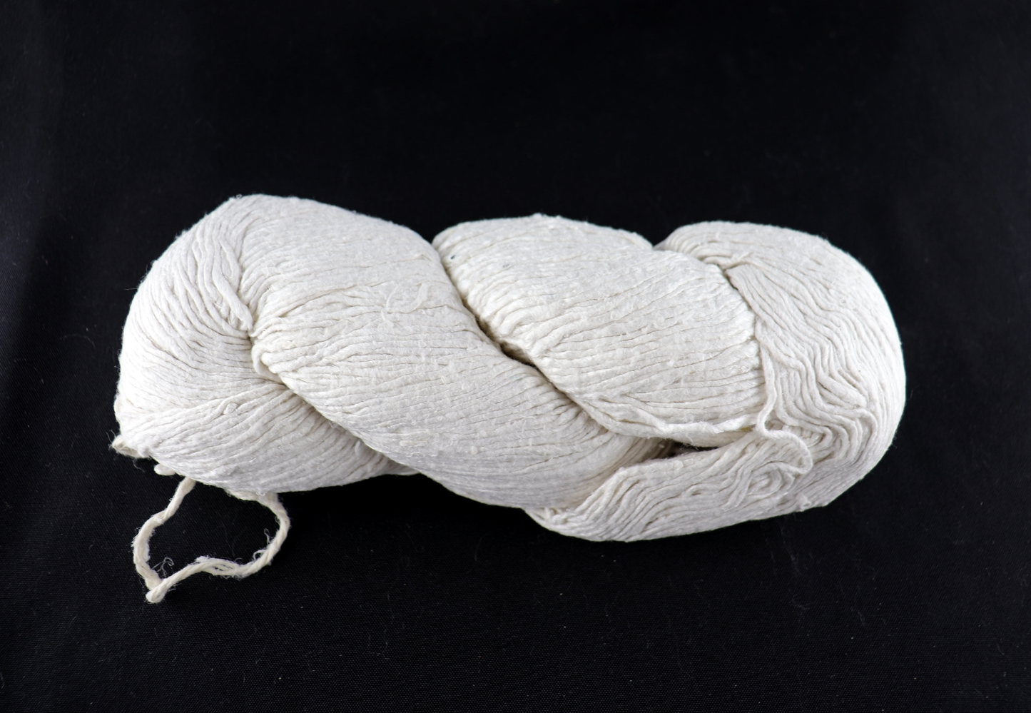 skein of white yarn