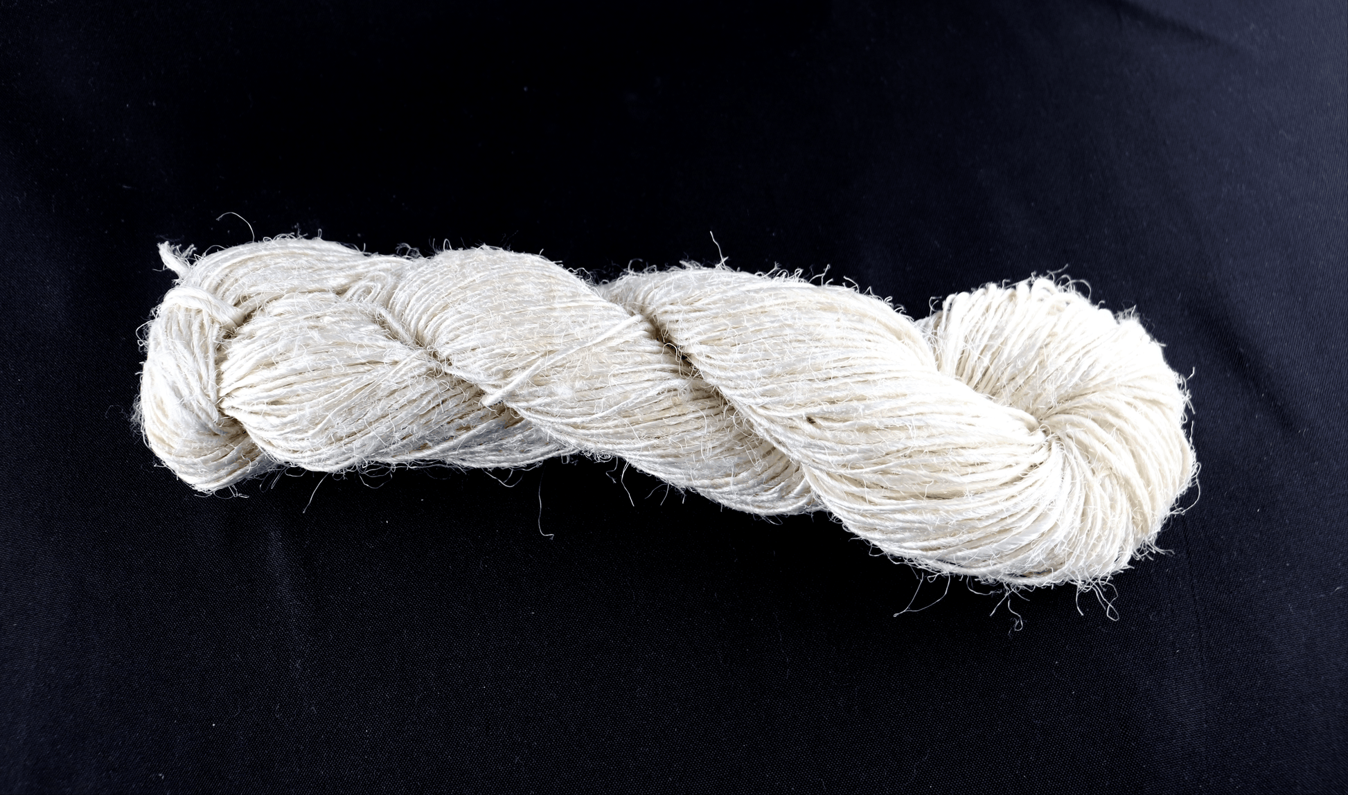 skein of white yarn