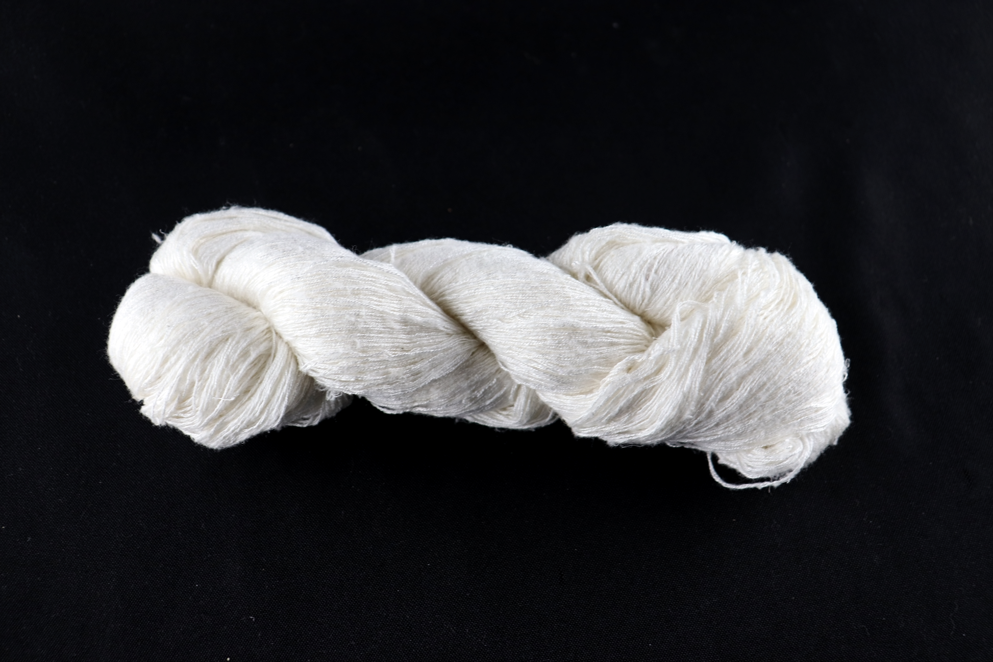 skein of white yarn
