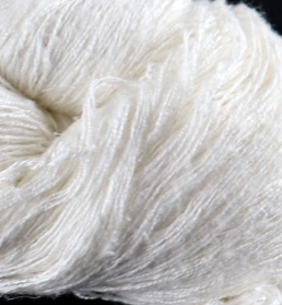 Upcycled Spun Slub Mulberry Silk (Throwster Silk)